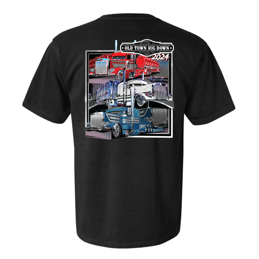 Old Town Rig Down - Heavy Weight Tee